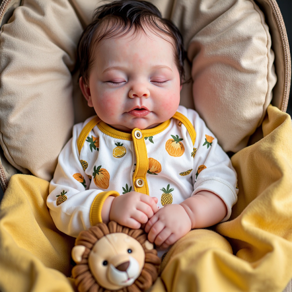 12"&16"& 20'' Fully Squishy Baby Boy or Girl,Lifelike & Realistic Handmade Soft Silicone Baby Doll Kazan and Gezian
