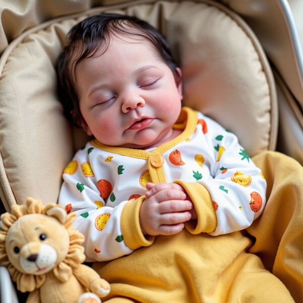 12"&16"& 20'' Fully Squishy Baby Boy or Girl,Lifelike & Realistic Handmade Soft Silicone Baby Doll Kazan and Gezian - Image 6