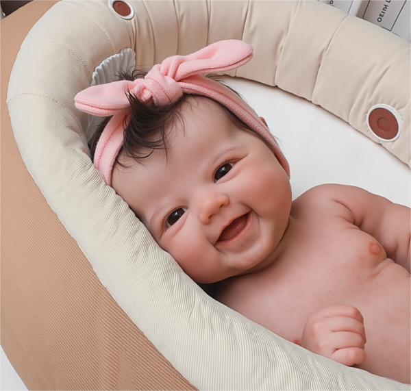 Flexible Solid Platinum Liquid Full Body Silicone Reborn Baby - Image 5